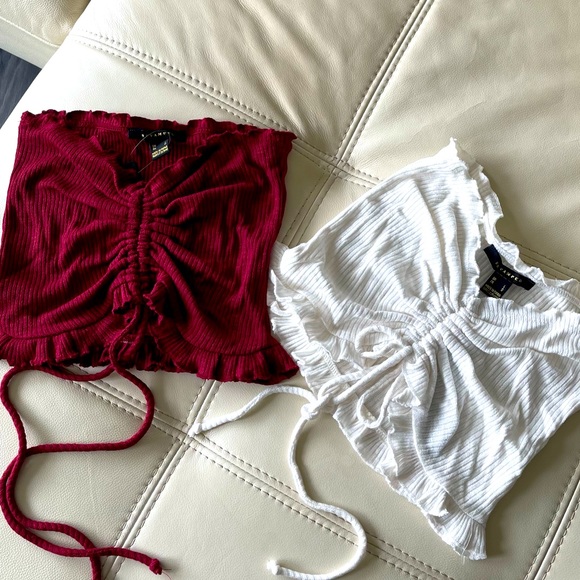 Knit crop tops - Picture 1 of 5